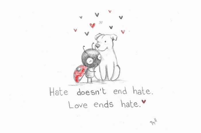 I Made 25 Drawings Of A Ladybug And A Dog And They Share Motivational Quotes About Life I Made 25 Drawings Of A Ladybug And A Dog And They Share Motivational Quotes About Life