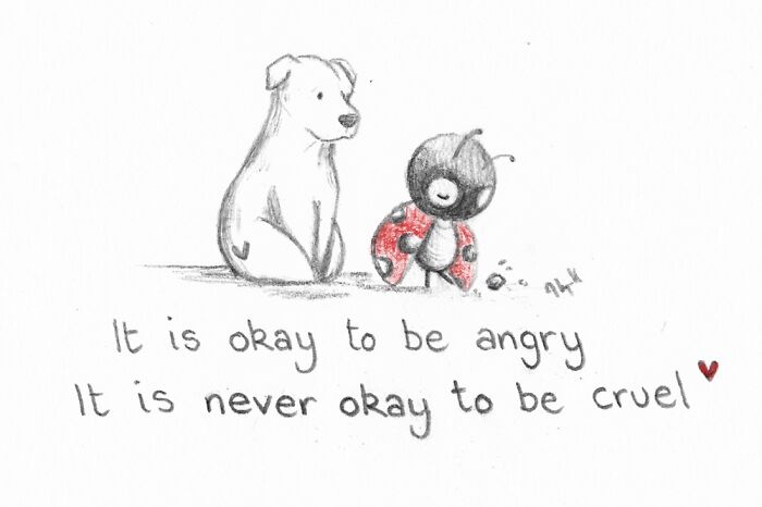 I Made 25 Drawings Of A Ladybug And A Dog And They Share Motivational Quotes About Life I Made 25 Drawings Of A Ladybug And A Dog And They Share Motivational Quotes About Life