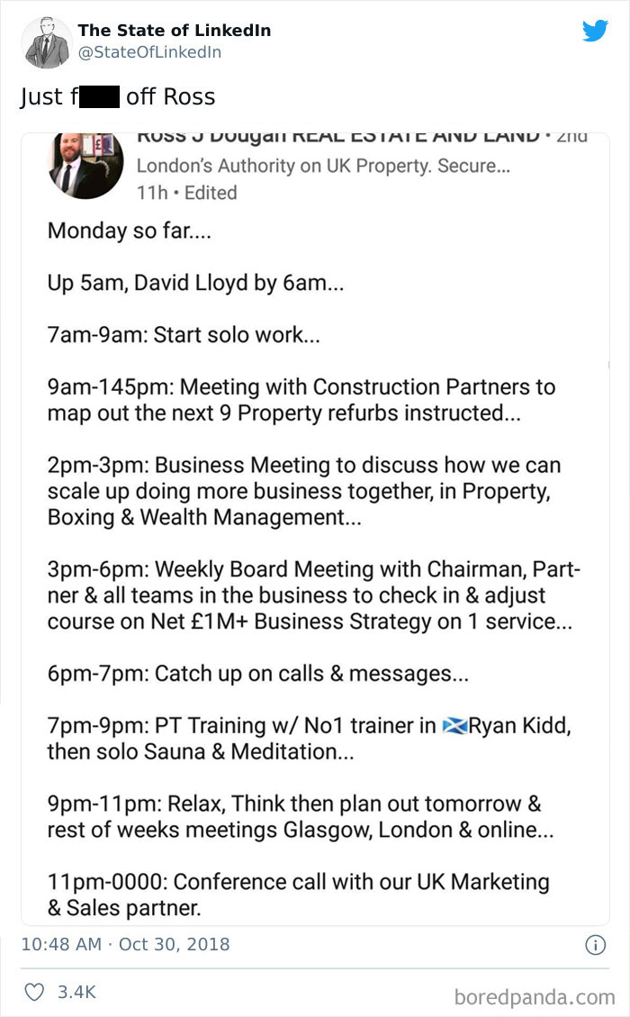 30 Screenshots That Show The Worst Side Of LinkedIn, Shared By This Twitter Page
