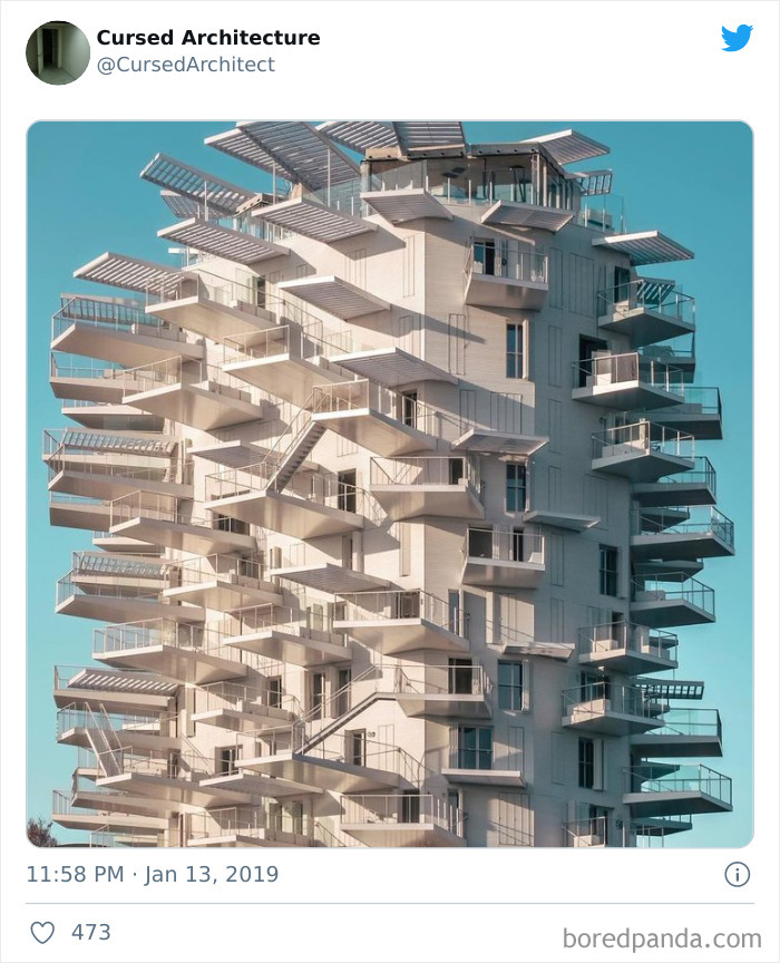 The “Cursed Architecture” Twitter Feed Showcases The Best Of The Worst (40 Pics) The “Cursed Architecture” Twitter Feed Showcases The Best Of The Worst (40 Pics)