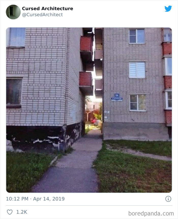 The “Cursed Architecture” Twitter Feed Showcases The Best Of The Worst (40 Pics) The “Cursed Architecture” Twitter Feed Showcases The Best Of The Worst (40 Pics)