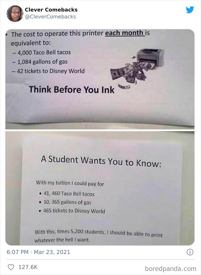 This Twitter Page Documents Only The Most Savage Yet Also Clever Comebacks, And Here’re 30 Of The Best Ones This Twitter Page Documents Only The Most Savage Yet Also Clever Comebacks, And Here’re 30 Of The Best Ones