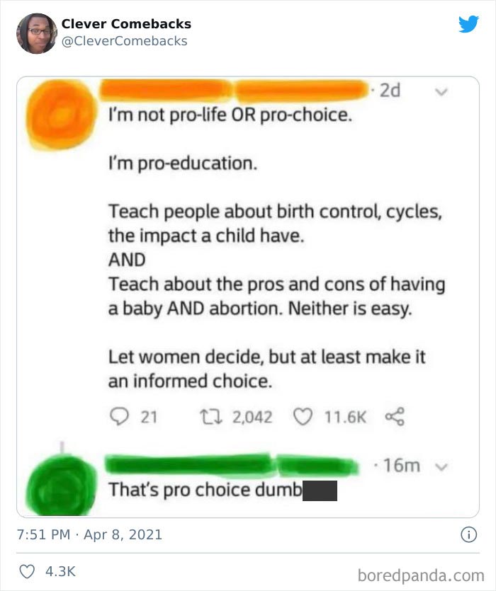 This Twitter Page Documents Only The Most Savage Yet Also Clever Comebacks, And Here’re 30 Of The Best Ones This Twitter Page Documents Only The Most Savage Yet Also Clever Comebacks, And Here’re 30 Of The Best Ones