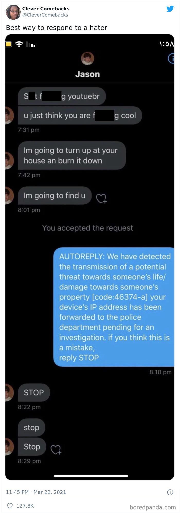 This Twitter Page Documents Only The Most Savage Yet Also Clever Comebacks, And Here’re 30 Of The Best Ones This Twitter Page Documents Only The Most Savage Yet Also Clever Comebacks, And Here’re 30 Of The Best Ones