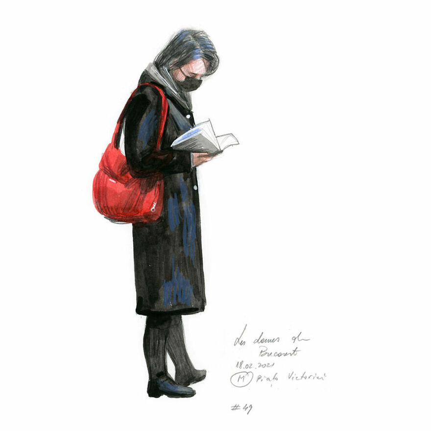 I Do Quick Drawings Of Women On The Streets Of Bucharest (39 Pics) I Do Quick Drawings Of Women On The Streets Of Bucharest (39 Pics)