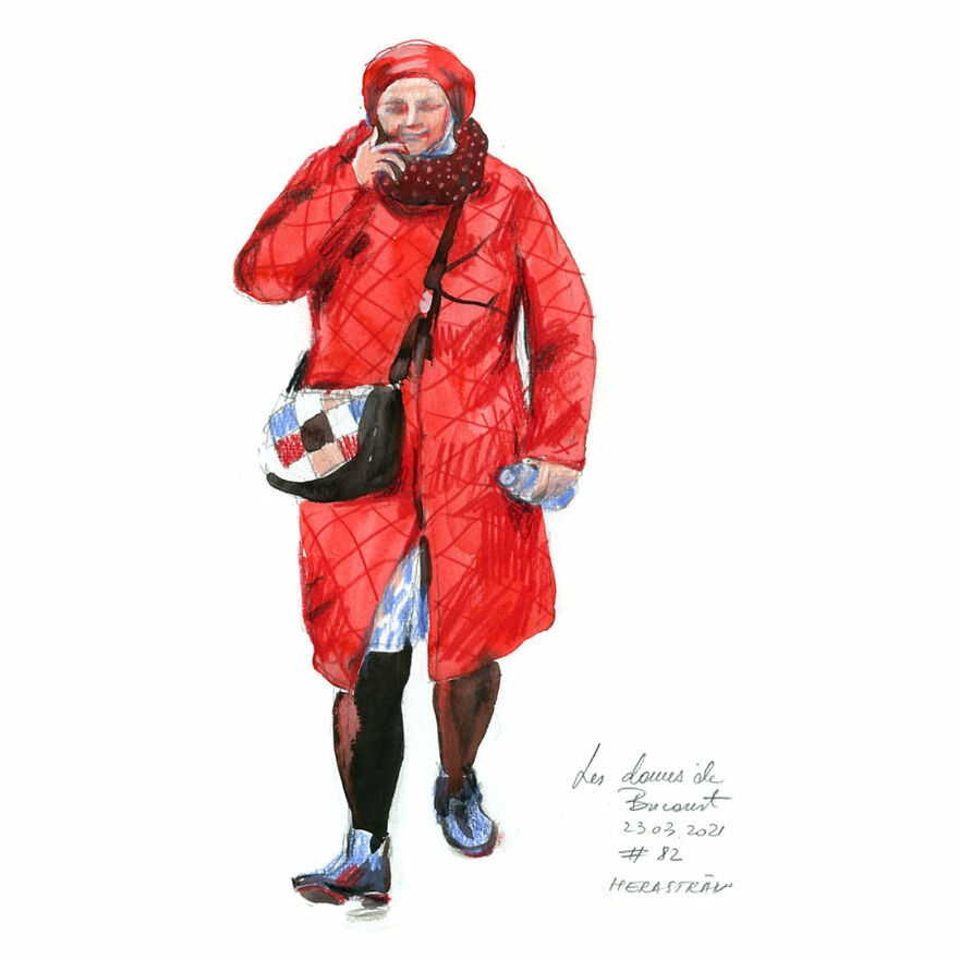 I Do Quick Drawings Of Women On The Streets Of Bucharest (39 Pics) I Do Quick Drawings Of Women On The Streets Of Bucharest (39 Pics)