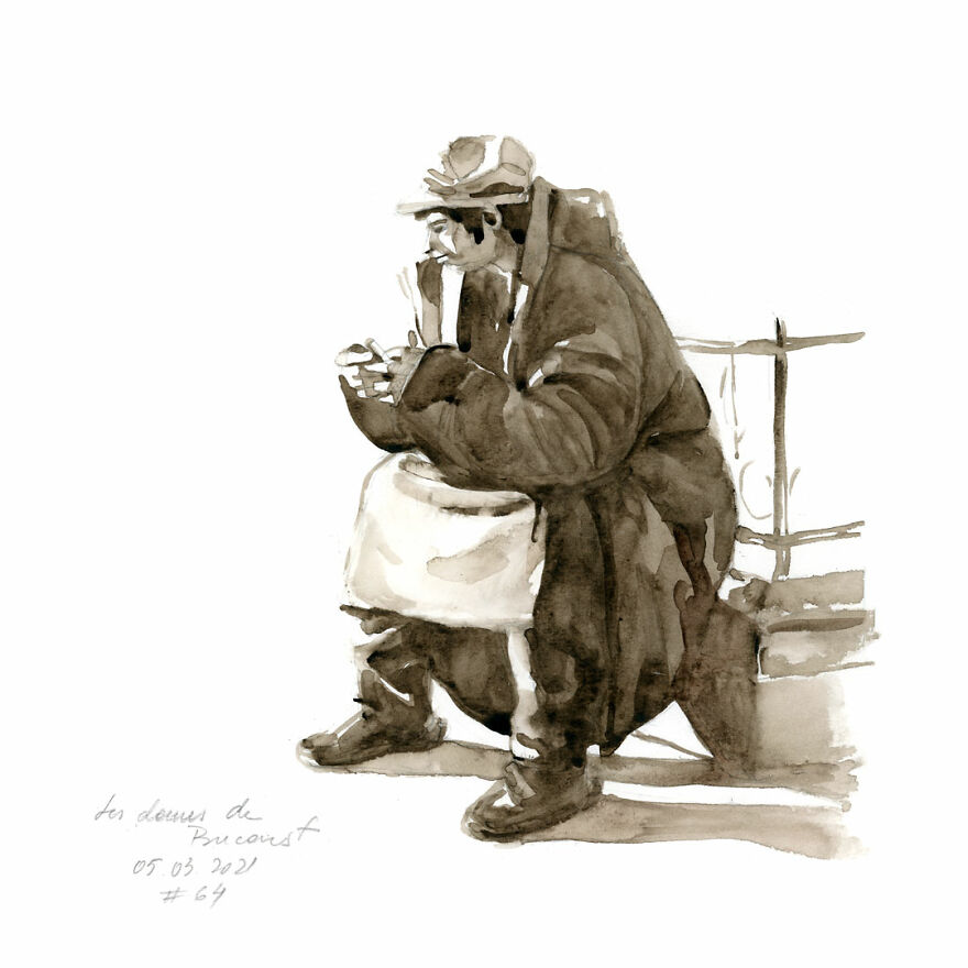 I Do Quick Drawings Of Women On The Streets Of Bucharest (39 Pics) I Do Quick Drawings Of Women On The Streets Of Bucharest (39 Pics)