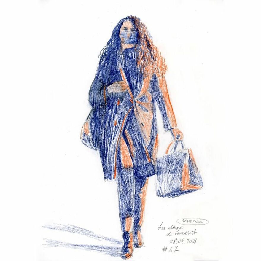 I Do Quick Drawings Of Women On The Streets Of Bucharest (39 Pics) I Do Quick Drawings Of Women On The Streets Of Bucharest (39 Pics)