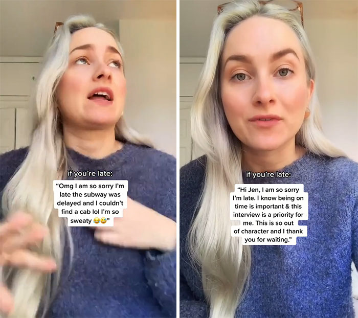 Woman Explains How To Answer Difficult Job Interview Questions Where Many People Fail Woman Explains How To Answer Difficult Job Interview Questions Where Many People Fail