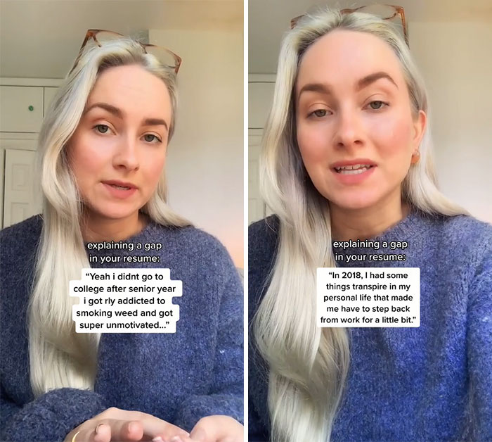 Woman Explains How To Answer Difficult Job Interview Questions Where Many People Fail Woman Explains How To Answer Difficult Job Interview Questions Where Many People Fail