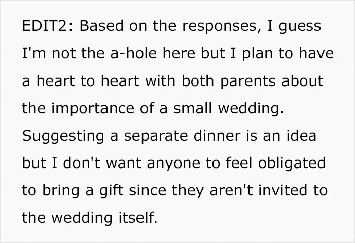 Parents Want To “Collect” Off Of Their Child’s Wedding – She Says No And Family Drama Ensues Parents Want To “Collect” Off Of Their Child’s Wedding – She Says No And Family Drama Ensues