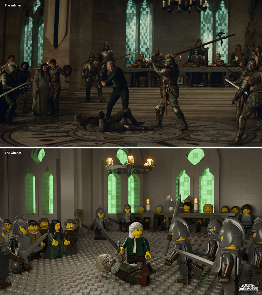 Digital Artists Recreate Scenes From 8 Netflix Shows In LEGO And Some Of Them Would Cost Up To $1000 In Real Life