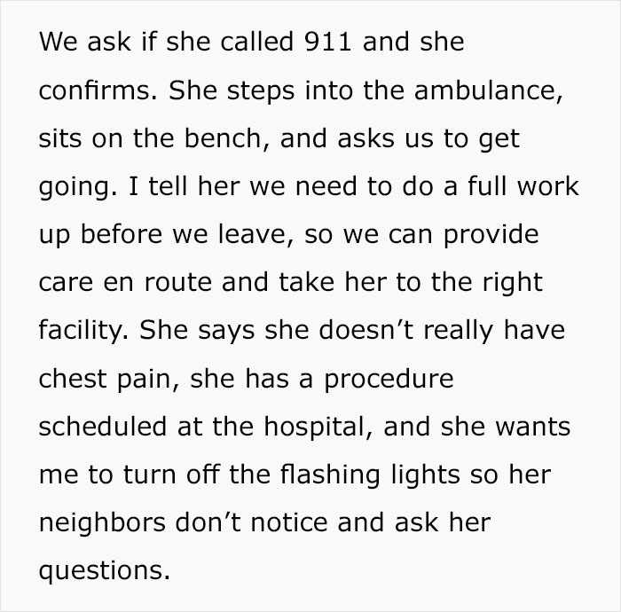 Woman Calls 911, Tells Medics She Wants To Use Their Ambulance As An Uber – They Decide To Teach Her A Lesson Woman Calls 911, Tells Medics She Wants To Use Their Ambulance As An Uber – They Decide To Teach Her A Lesson