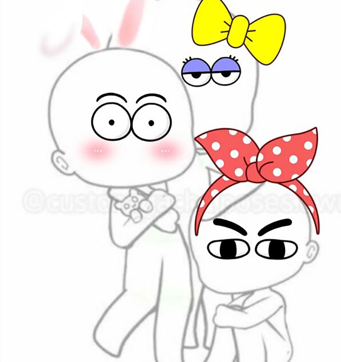 Hey Pandas, Use This Drawing Base (Closed)