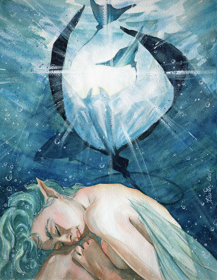 I Create My Own World In My Fantasy Paintings (62 Pics)