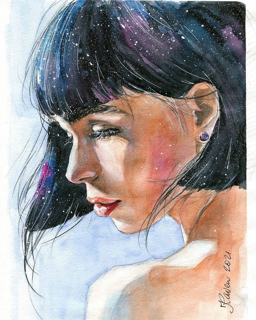 I Create My Own World In My Fantasy Paintings (62 Pics)