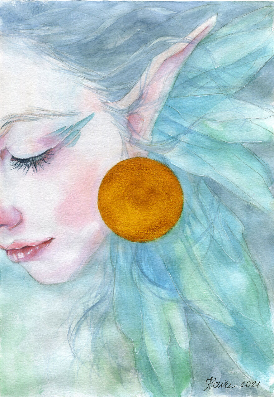 I Create My Own World In My Fantasy Paintings (62 Pics)