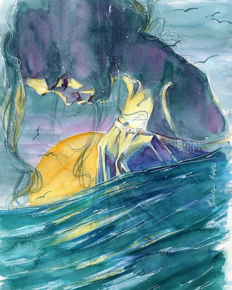 I Create My Own World In My Fantasy Paintings (62 Pics)