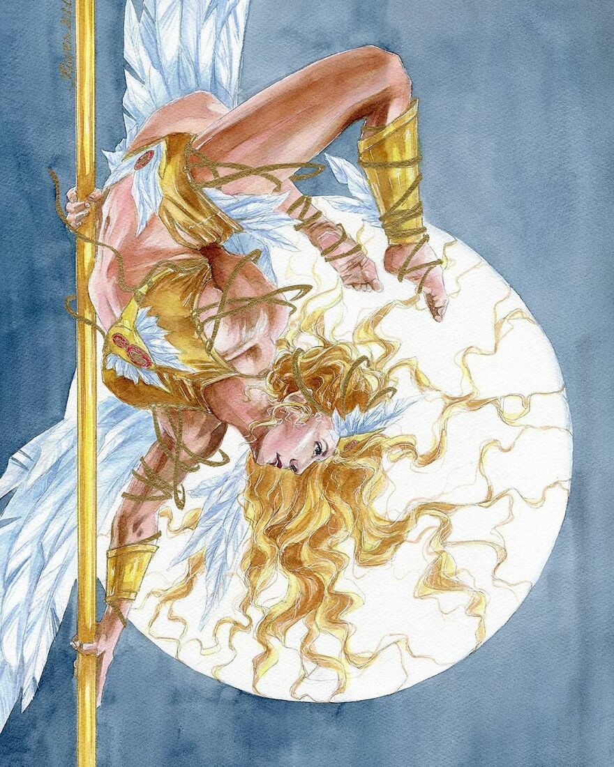 I Create My Own World In My Fantasy Paintings (62 Pics)