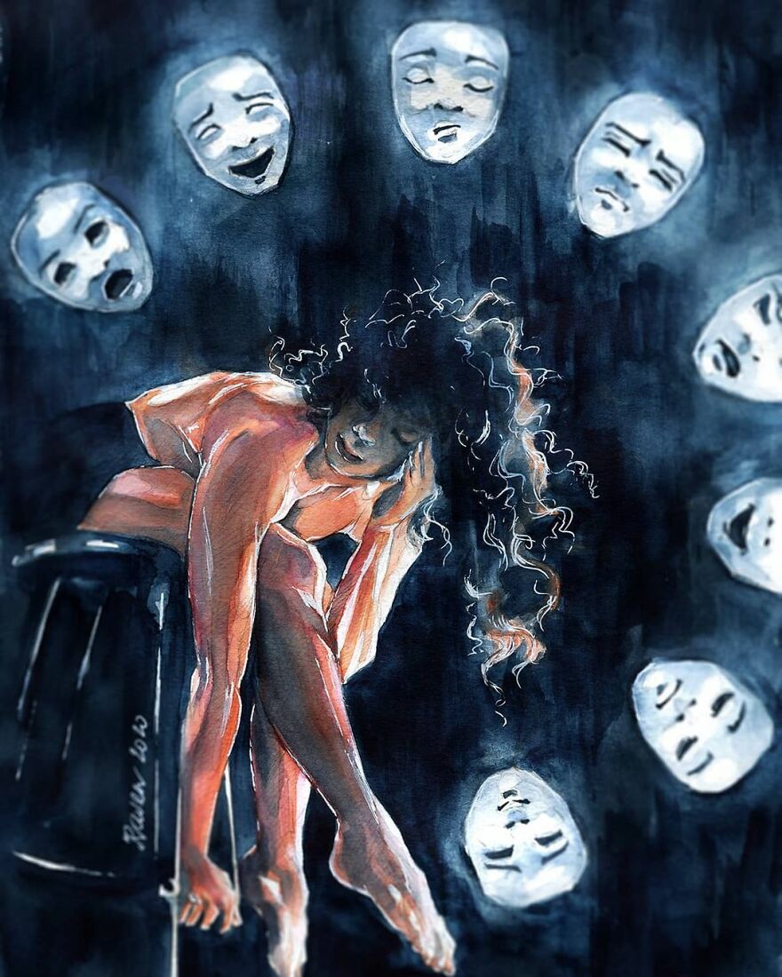 I Create My Own World In My Fantasy Paintings (62 Pics)