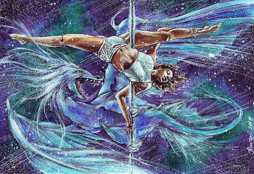 I Create My Own World In My Fantasy Paintings (62 Pics)