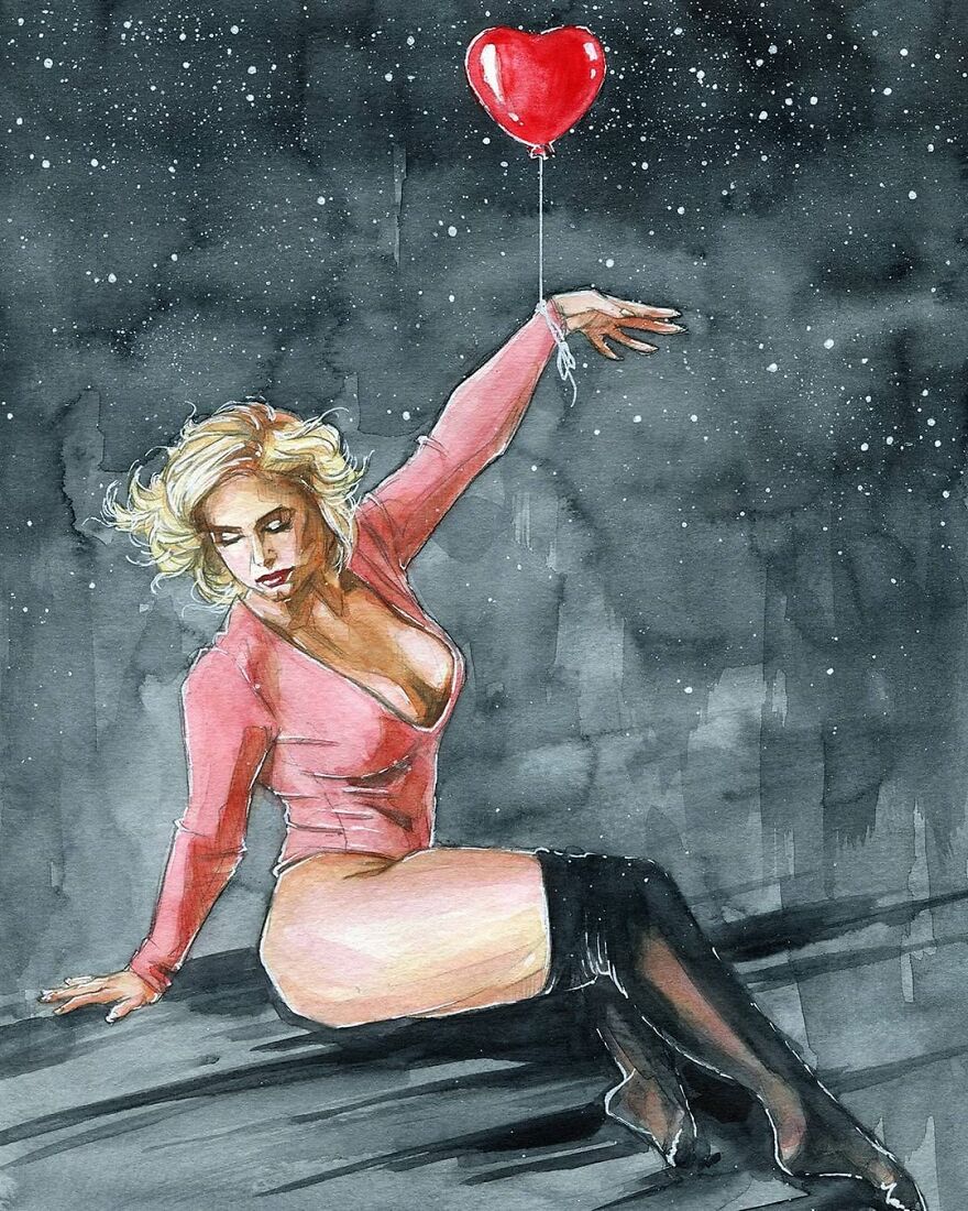 I Create My Own World In My Fantasy Paintings (62 Pics)