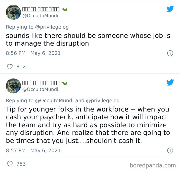 Person Encourages Young People To Not Take Paid Time Off – Gets A Reality Check Person Encourages Young People To Not Take Paid Time Off – Gets A Reality Check