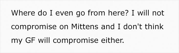 Man Gets An Ultimatum From His Vegan Girlfriend Who Demands He Give Away His Cat