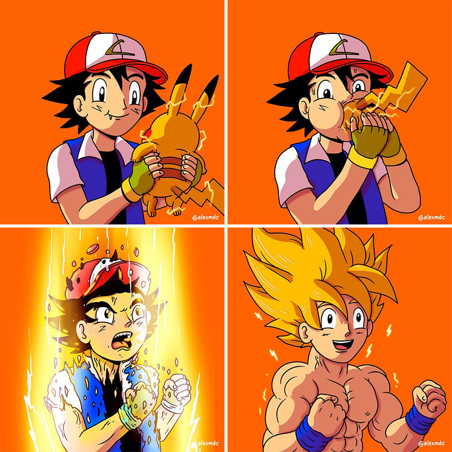 Artist ‘Uncovers’ The Disturbing Behind-The-Scenes Of Popular Characters (30 New Pics)