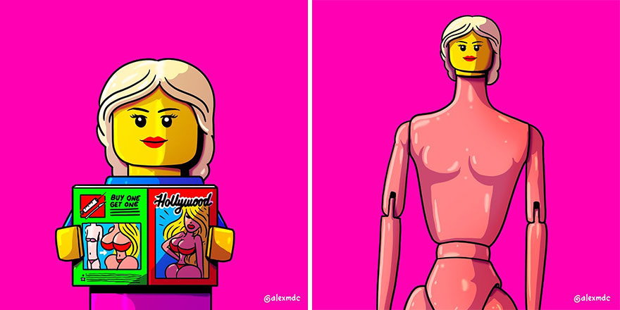 Artist &#8216;Uncovers&#8217; The Disturbing Behind-The-Scenes Of Popular Characters (30 New Pics)