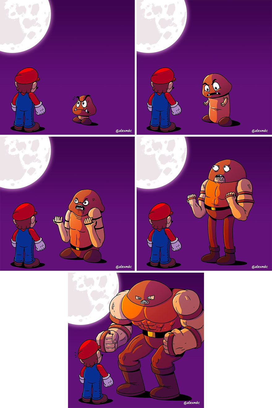 Artist &#8216;Uncovers&#8217; The Disturbing Behind-The-Scenes Of Popular Characters (30 New Pics)