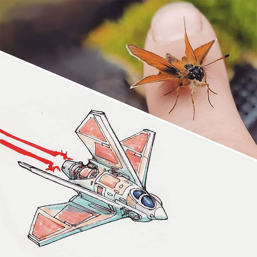 Artist Turns Everyday Things Into Spaceships, And The Result Is Out Of This World (23 New Pics) Artist Turns Everyday Things Into Spaceships, And The Result Is Out Of This World (23 New Pics)