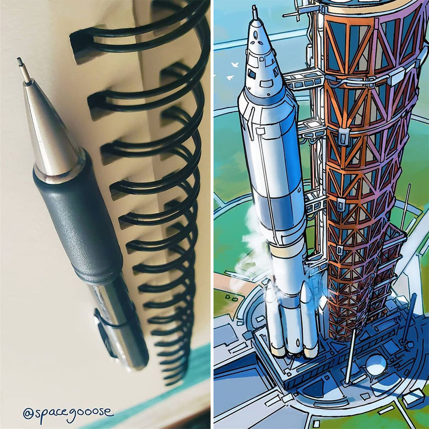Artist Turns Everyday Things Into Spaceships, And The Result Is Out Of This World (23 New Pics) Artist Turns Everyday Things Into Spaceships, And The Result Is Out Of This World (23 New Pics)