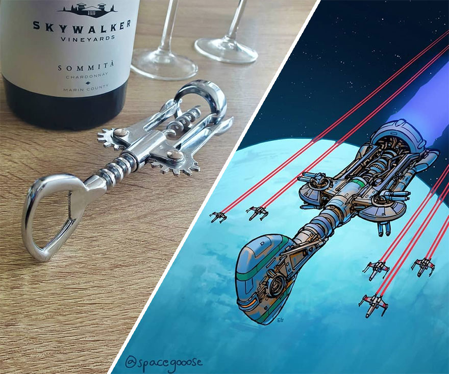 Artist Turns Everyday Things Into Spaceships, And The Result Is Out Of This World (23 New Pics) Artist Turns Everyday Things Into Spaceships, And The Result Is Out Of This World (23 New Pics)