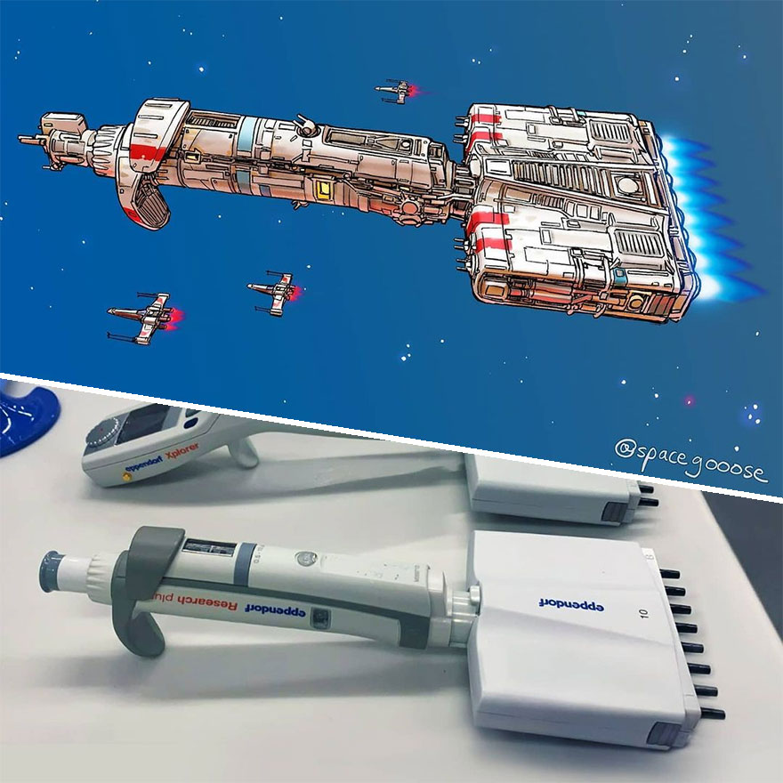 Artist Turns Everyday Things Into Spaceships, And The Result Is Out Of This World (23 New Pics) Artist Turns Everyday Things Into Spaceships, And The Result Is Out Of This World (23 New Pics)