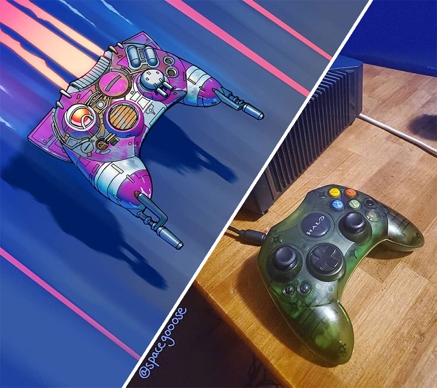 Artist Turns Everyday Things Into Spaceships, And The Result Is Out Of This World (23 New Pics) Artist Turns Everyday Things Into Spaceships, And The Result Is Out Of This World (23 New Pics)