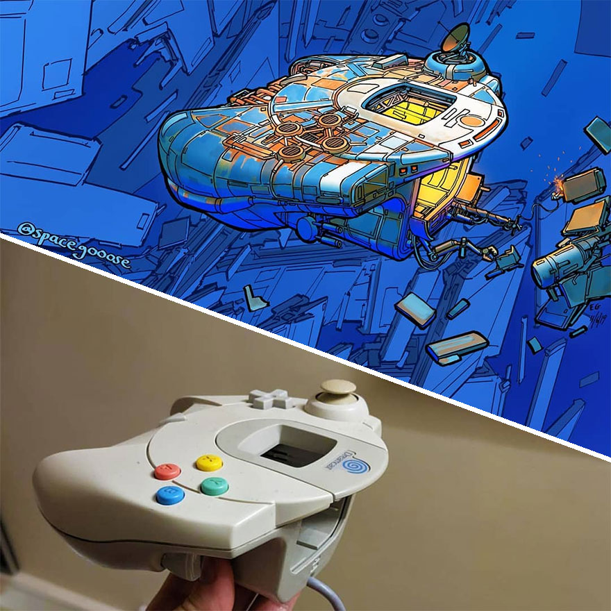 Artist Turns Everyday Things Into Spaceships, And The Result Is Out Of This World (23 New Pics) Artist Turns Everyday Things Into Spaceships, And The Result Is Out Of This World (23 New Pics)