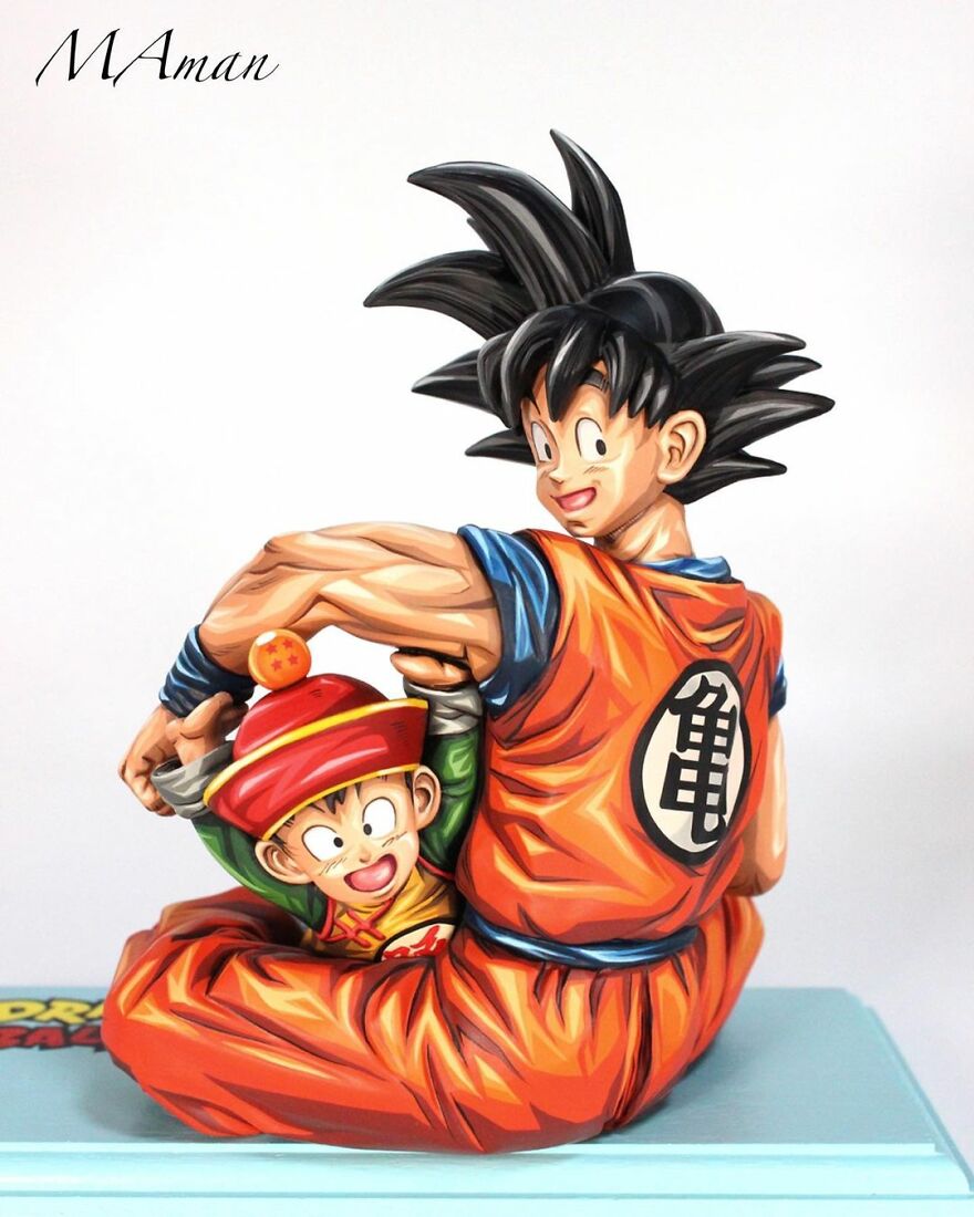 Artist Transforms Generic Anime Figurines And They Look Like They Escaped A Manga (43 Pics)