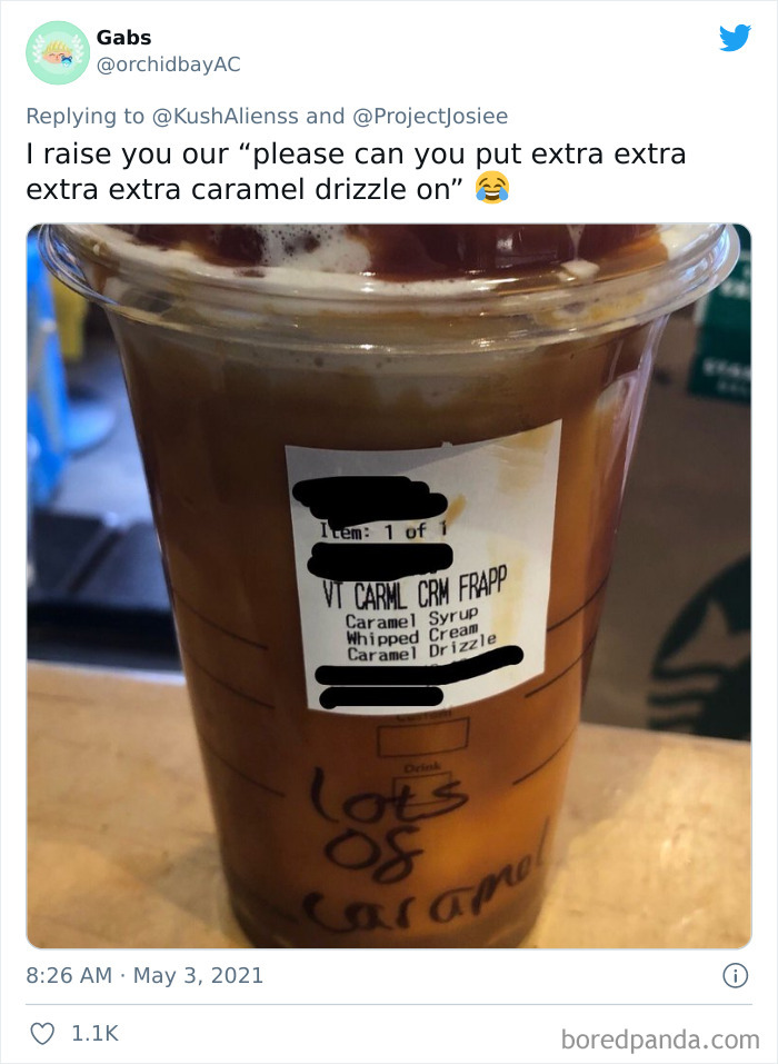 Frustrated Starbucks Baristas Are Shaming Jerk Customers Who Order Drinks That Are ‘Very Extra’ (30 Pics) Frustrated Starbucks Baristas Are Shaming Jerk Customers Who Order Drinks That Are ‘Very Extra’ (30 Pics)