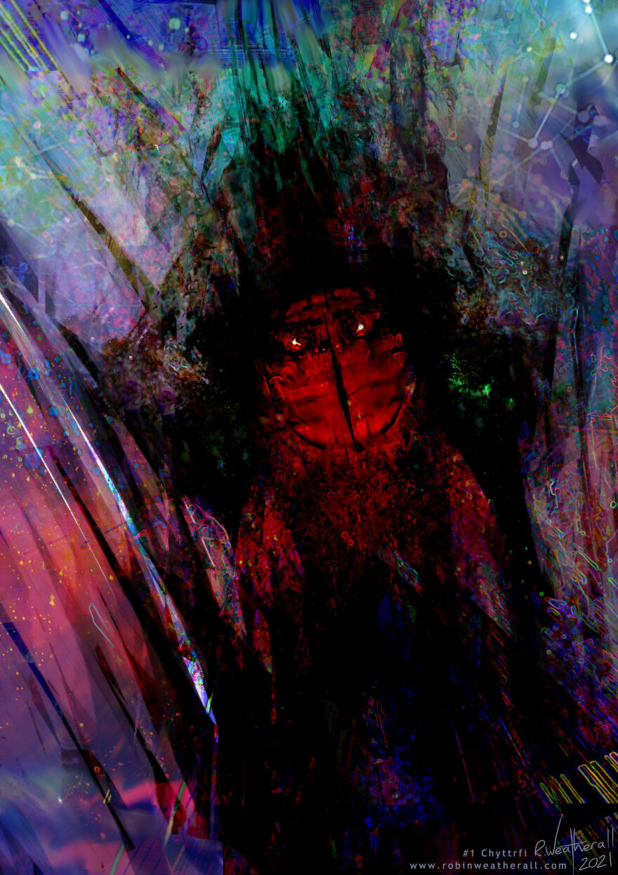 The Visitors: My Digital Psychedelic Paintings Of Aliens Based On Feelings And Interpretations Of Space News Articles The Visitors: My Digital Psychedelic Paintings Of Aliens Based On Feelings And Interpretations Of Space News Articles