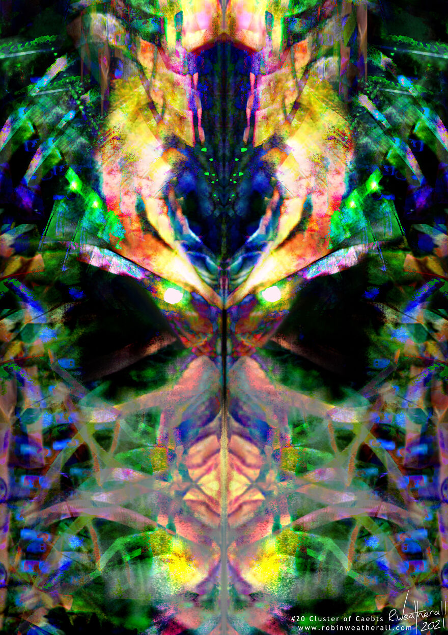 The Visitors: My Digital Psychedelic Paintings Of Aliens Based On Feelings And Interpretations Of Space News Articles The Visitors: My Digital Psychedelic Paintings Of Aliens Based On Feelings And Interpretations Of Space News Articles
