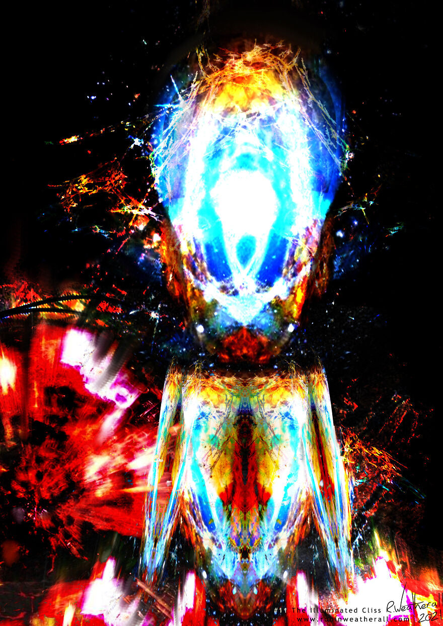 The Visitors: My Digital Psychedelic Paintings Of Aliens Based On Feelings And Interpretations Of Space News Articles The Visitors: My Digital Psychedelic Paintings Of Aliens Based On Feelings And Interpretations Of Space News Articles
