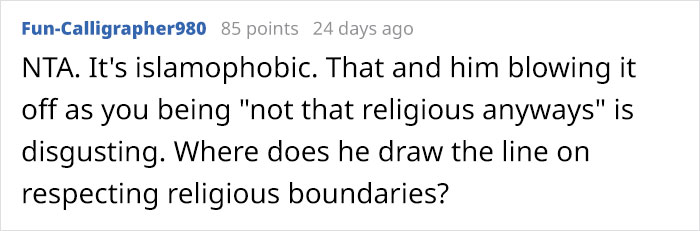 Progressive Muslim Gets Tricked Into Eating Pork On His Birthday, Wonders If He Should Move Out And Leave His BF Progressive Muslim Gets Tricked Into Eating Pork On His Birthday, Wonders If He Should Move Out And Leave His BF