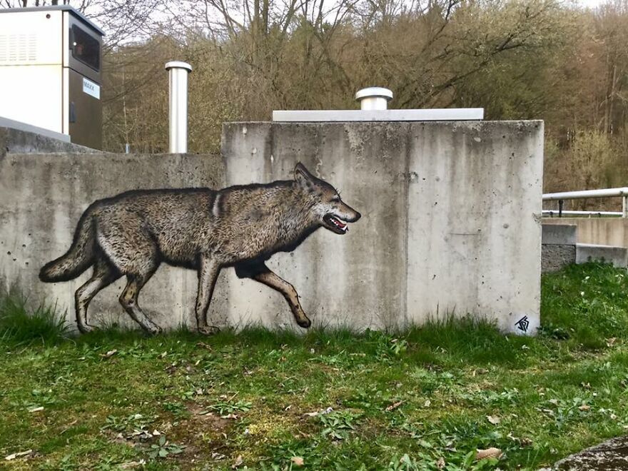 Artist Makes Streets Less Boring By Making Graffiti That Interacts With The Surroundings (30 New Pics) Artist Makes Streets Less Boring By Making Graffiti That Interacts With The Surroundings (30 New Pics)