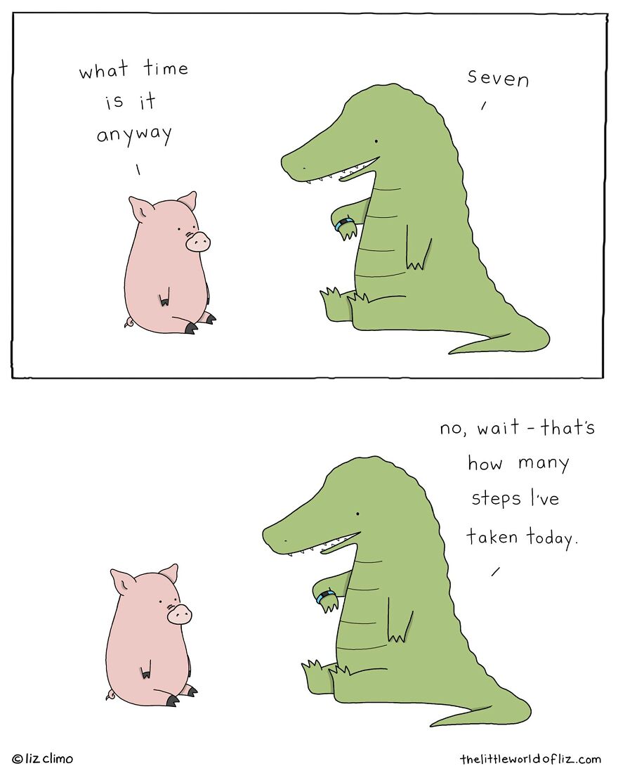 The Simpsons Animator Illustrates Awkward Everyday Moments Of These Wholesome Animals (30 New Pics)