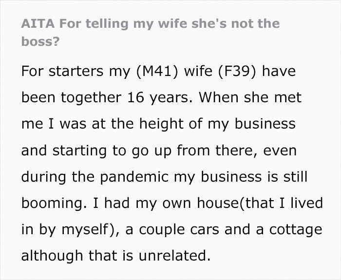 Man Sees His Wife Berating His Employee Who Made A Mistake, Reminds Her She’s “Not The Boss” And Tells Her To Leave