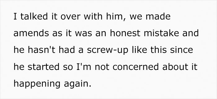 Man Sees His Wife Berating His Employee Who Made A Mistake, Reminds Her She’s “Not The Boss” And Tells Her To Leave