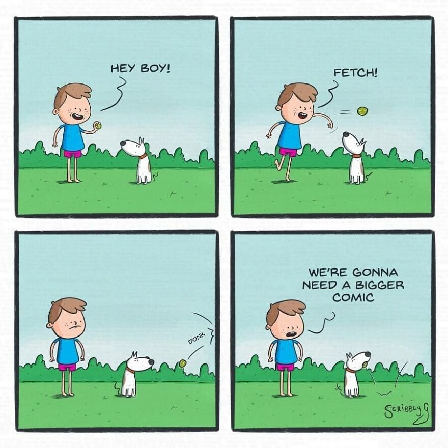 30 Funny Comics With Unexpected Endings By Scribbly G (New Pics)
