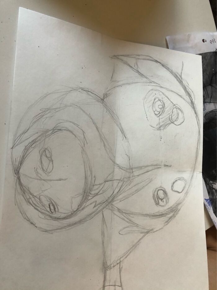 Hey Pandas, Try To Draw An Animal The Best You Can