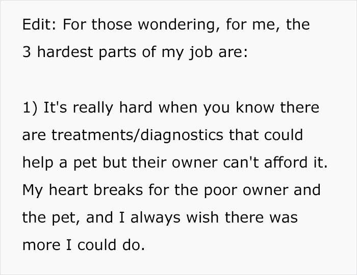 Vet Shares That There Are More Emotionally Draining Things In Their Job Than Putting Animals To Sleep